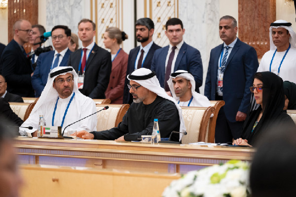 UAE Crown Prince Attends Eurasian Economic Meeting