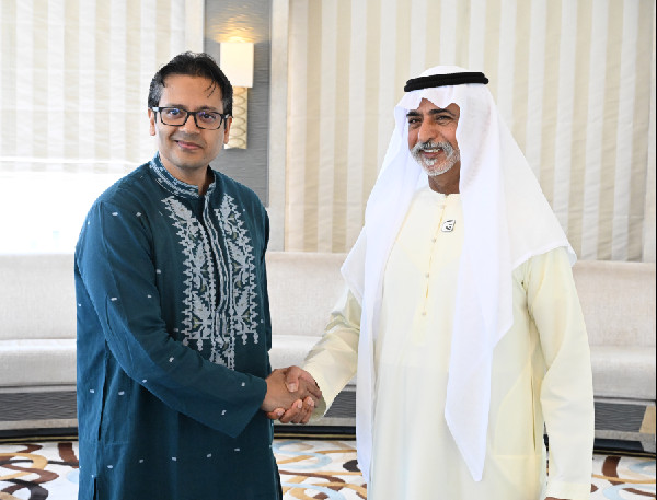 Bangladesh Envoy Meets Nahyan bin Mubarak