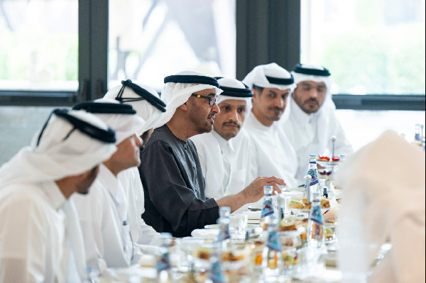 UAE and Qatar Leaders Meet in Doha