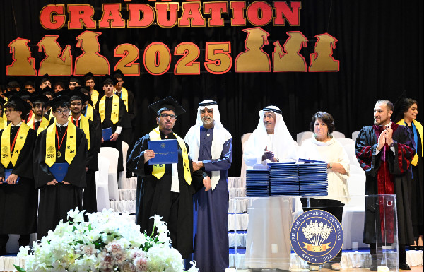 Nahyan bin Mubarak Attends AIS Graduation Ceremony