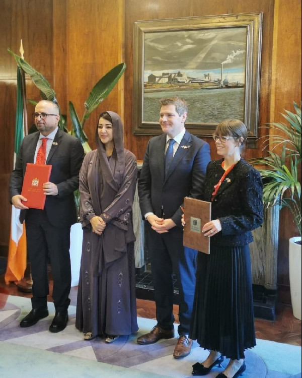 UAE Marks 50 Years of Relations with Ireland