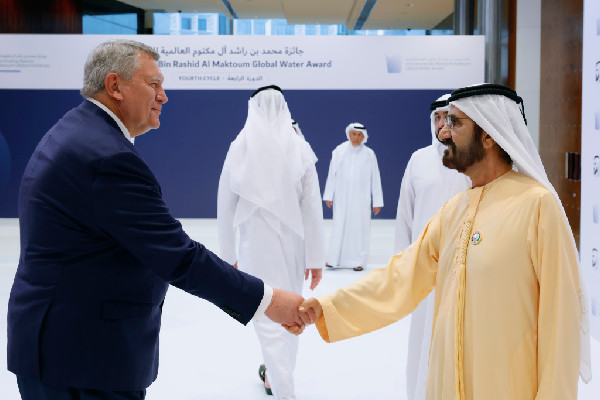 Global Water Award Winners Honoured by Sheikh Mohammed