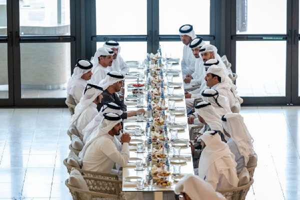 UAE and Qatar Leaders Meet in Doha