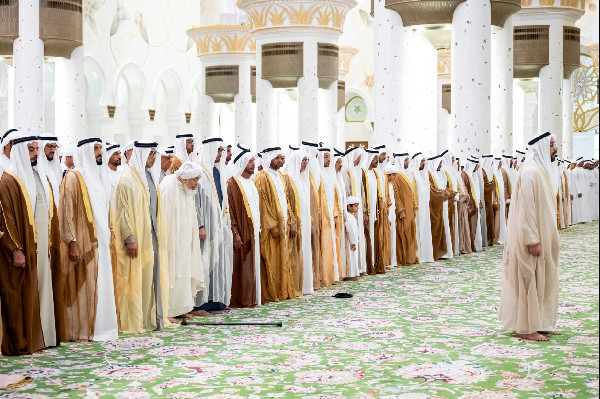 UAE President Leads Eid Al-Adha Prayer UAE President Leads Eid Al-Adha Prayer