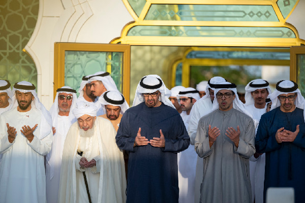 UAE President Leads Eid Al-Adha Prayer UAE President Leads Eid Al-Adha Prayer