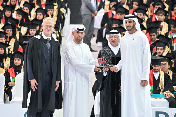 Shakhbout bin Nahyan at Emirates Schools Graduation