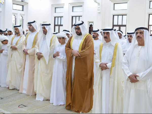 Sheikh Saud Leads Eid Al Adha Prayer