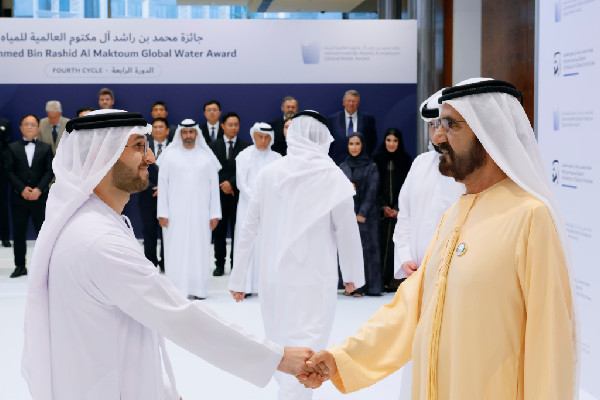 Global Water Award Winners Honoured by Sheikh Mohammed