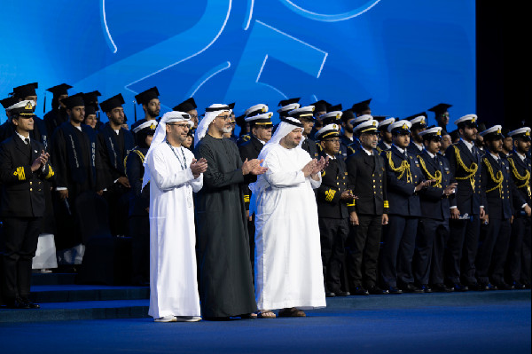 Khalid bin Mohammed Attends Maritime Academy Graduation