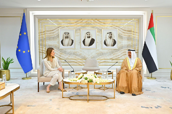 Ghobash and Metsola Discuss Cooperation