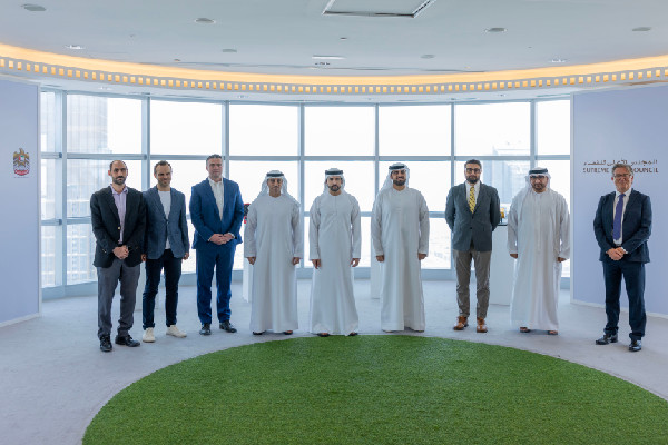 Hamdan bin Mohammed Meets UAE Space Leaders