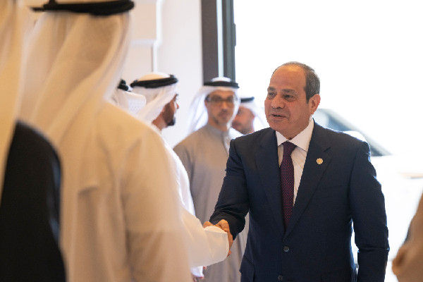 UAE and Egypt Leaders Discuss Cooperation