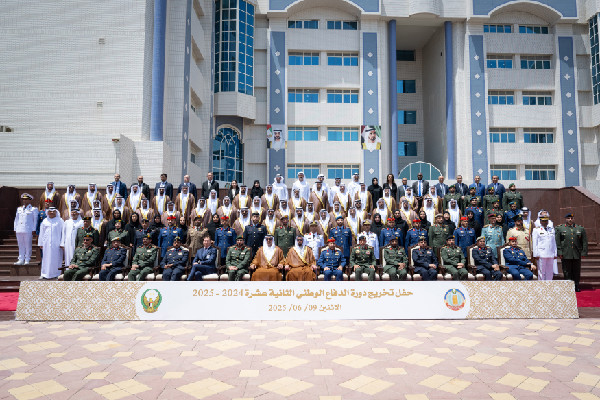 Saif bin Zayed Attends National Defense Graduation