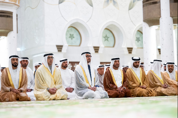 UAE President Leads Eid Al-Adha Prayer UAE President Leads Eid Al-Adha Prayer