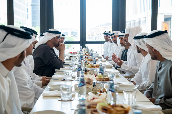 UAE and Qatar Leaders Meet in Doha