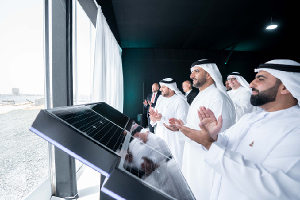 Inauguration of Sana Solar Power Plant in Sharjah