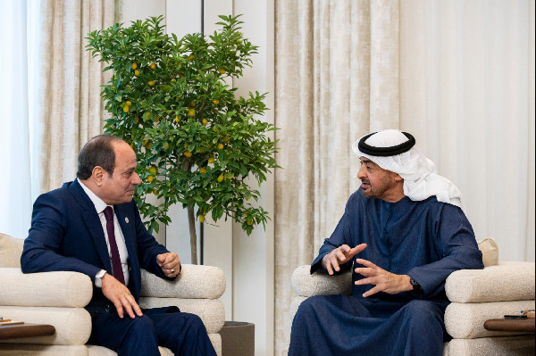 UAE and Egypt Leaders Discuss Cooperation