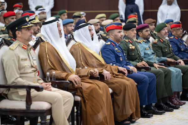 Saif bin Zayed Attends National Defense Graduation