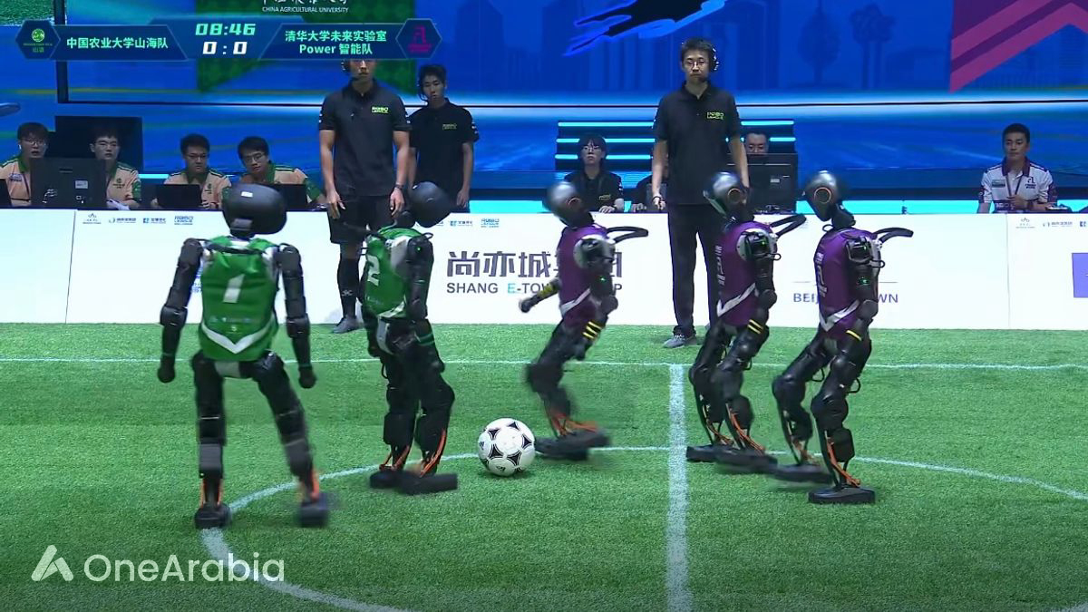 Robots In Football Robotic Football Marks China's Advancement In Humanoid Robotics - OneArabia