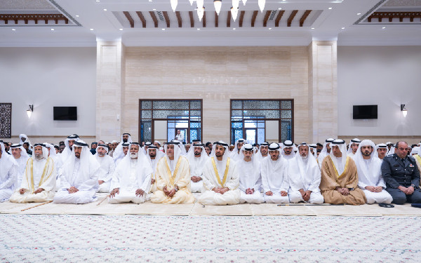 Sheikh Hamdan Leads Eid Al Adha Prayers