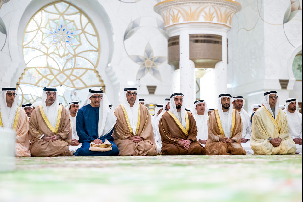 UAE President Leads Eid Al-Adha Prayer UAE President Leads Eid Al-Adha Prayer