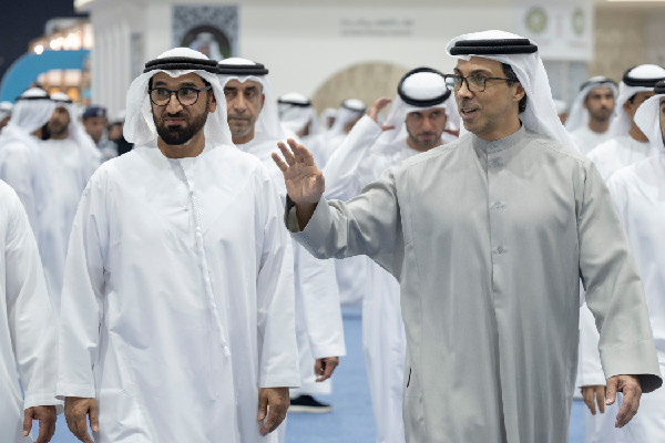 Mansour bin Zayed at Liwa Date Festival