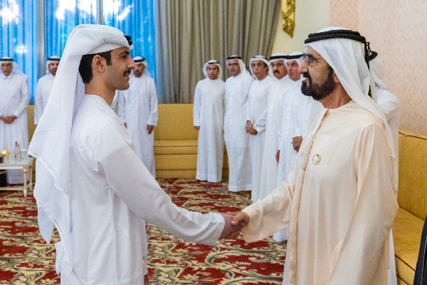 Sheikh Mohammed Meets Top Students in UAE