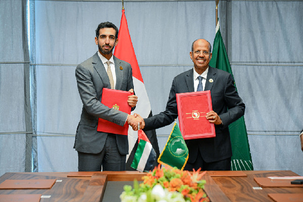 UAE's Shakhboot bin Nahyan at African Union Meeting