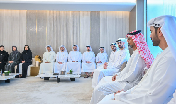 Reception for UAE Government Leaders in Ajman