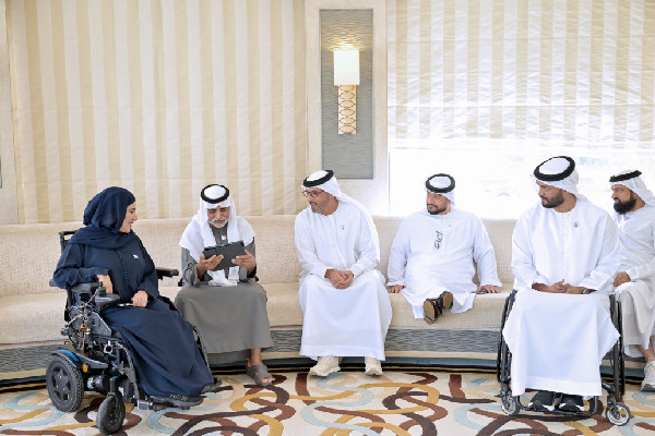Nahyan bin Mubarak Hosts Al Watheqa Podcast Team