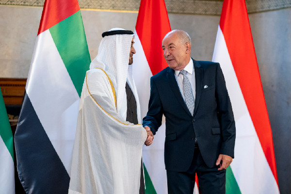 UAE and Hungary Leaders Discuss Cooperation
