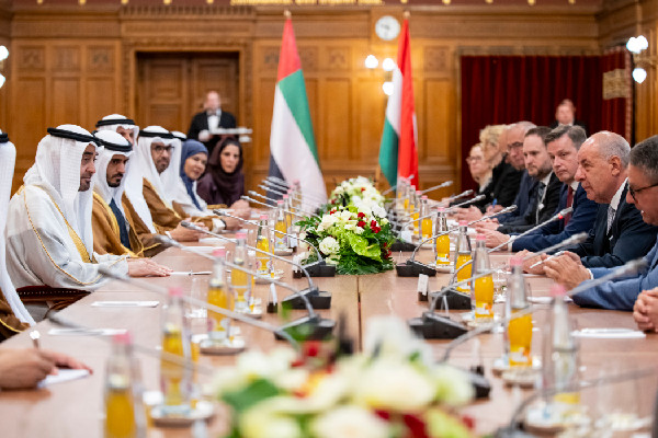 UAE and Hungary Leaders Discuss Cooperation