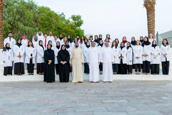 Sheikh Mohammed Meets MBRU Top Graduates