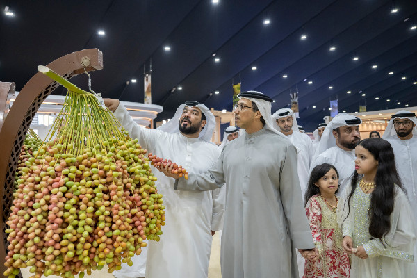 Mansour bin Zayed at Liwa Date Festival