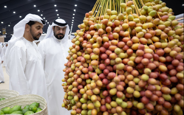 Hamdan bin Zayed at Liwa Date Festival