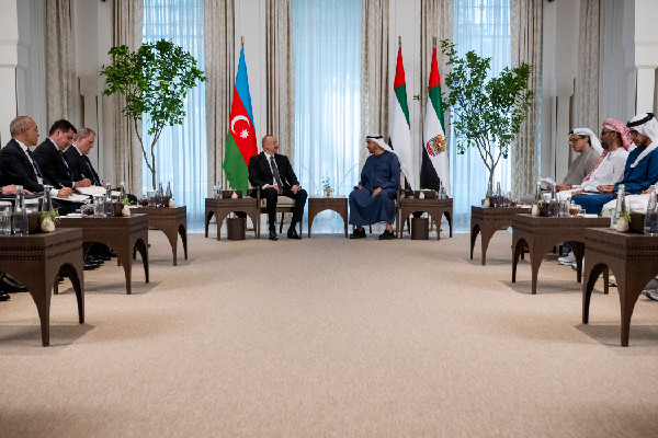 UAE and Azerbaijan Discuss Cooperation UAE and Azerbaijan Discuss Cooperation