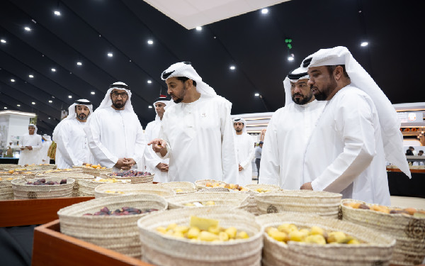 Hamdan bin Zayed at Liwa Date Festival