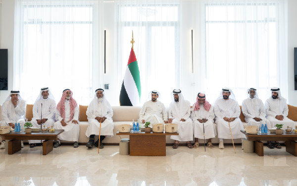 Hamdan bin Zayed Visits Umm Al Ashtan Council