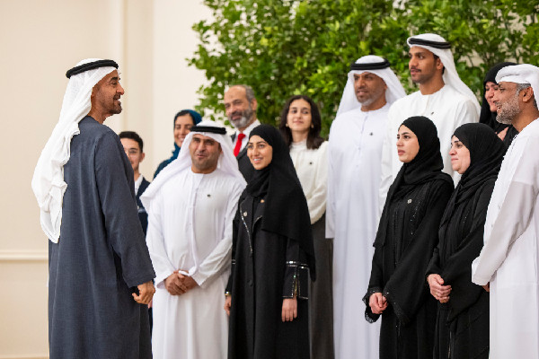 Sheikh Mohamed Celebrates Top Students in UAE Sheikh Mohamed Celebrates Top Students in UAE
