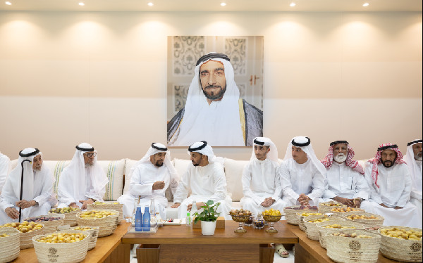 Hamdan bin Zayed at Liwa Date Festival