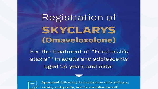 SFDA Approves Skyclarys for Friedreich’s Ataxia