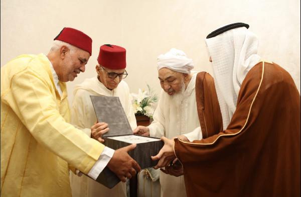 Emirates Fatwa Council Visits Rabat Scholars