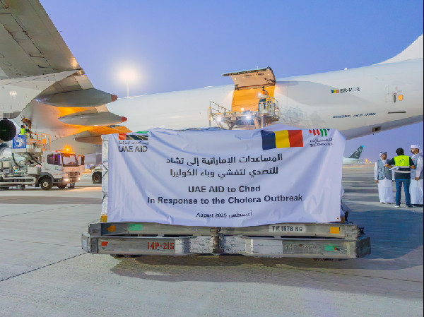 UAE Sends Medical Aid to Chad for Cholera