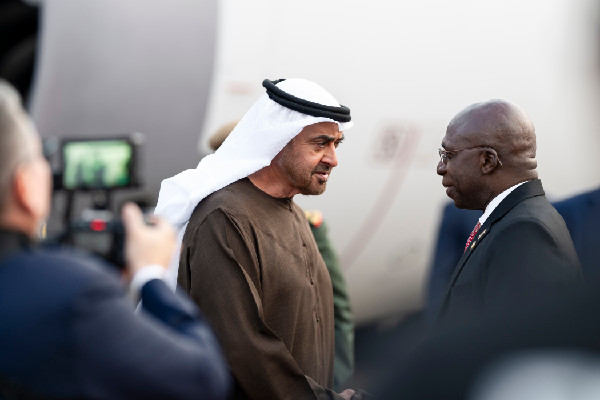 UAE President Visits Angola on State Trip UAE President Visits Angola on State Trip