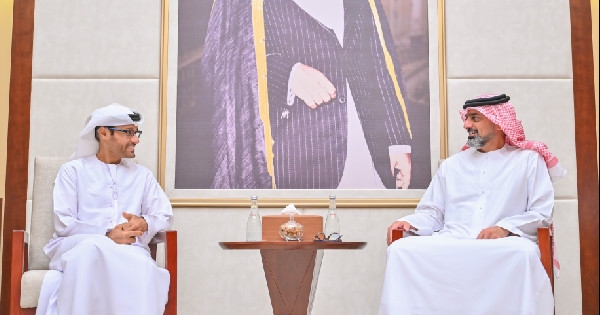 Ajman Crown Prince Meets Cybersecurity Leaders