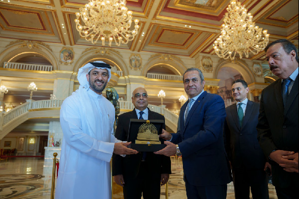 Sheikh Sultan Visits Cairo's Opera House