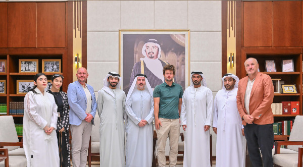 Ajman Welcomes Chess Champion Magnus Carlsen Ajman Welcomes Chess Champion Magnus Carlsen