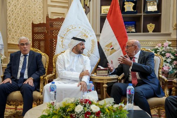 Sultan bin Ahmed Visits Court of Cassation