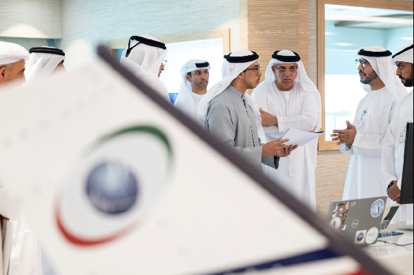 Mansour bin Zayed Visits National Centre of Meteorology