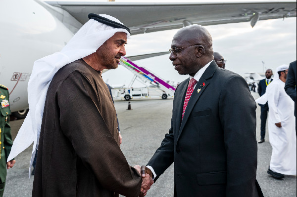 UAE President Visits Angola on State Trip UAE President Visits Angola on State Trip